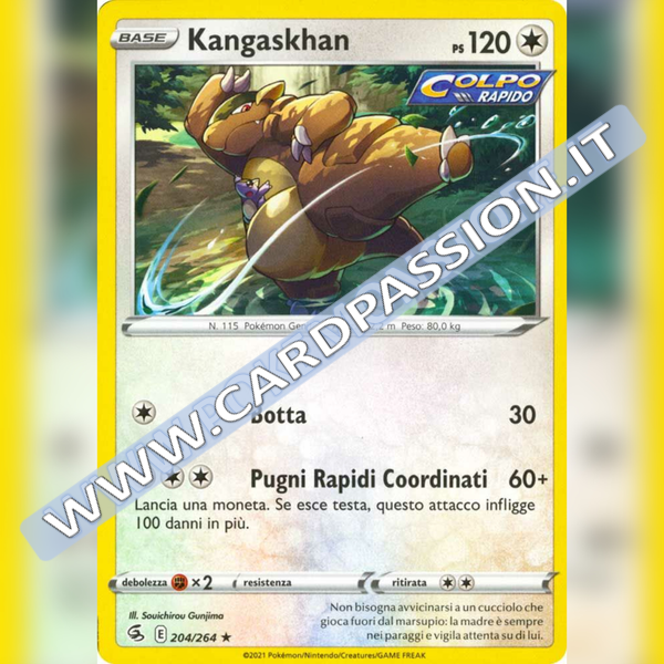 204/264 Kangaskhan | Colpo Fusione - Card Passion
