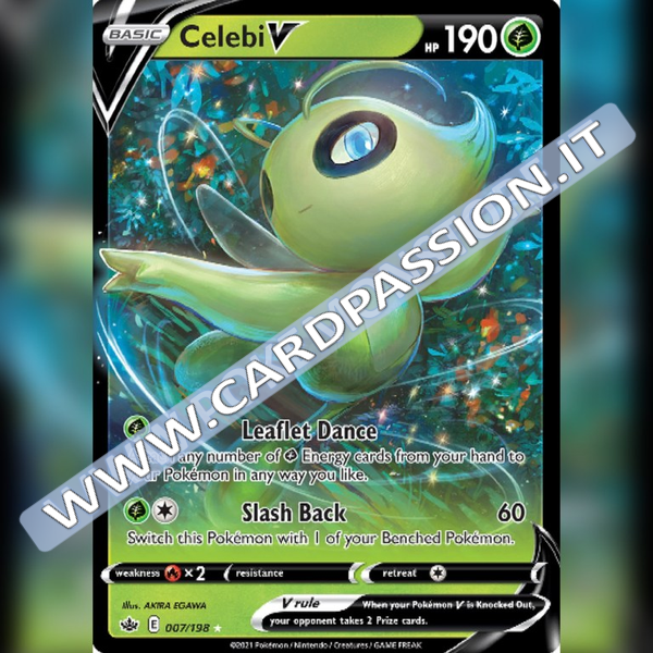007/198 Celebi V | Chilling Reign - Card Passion