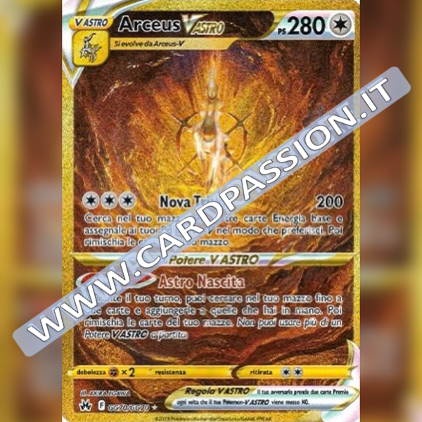 GG70/GG70 Arceus VAstro Gold Galleria di Galar | Zenit Regale