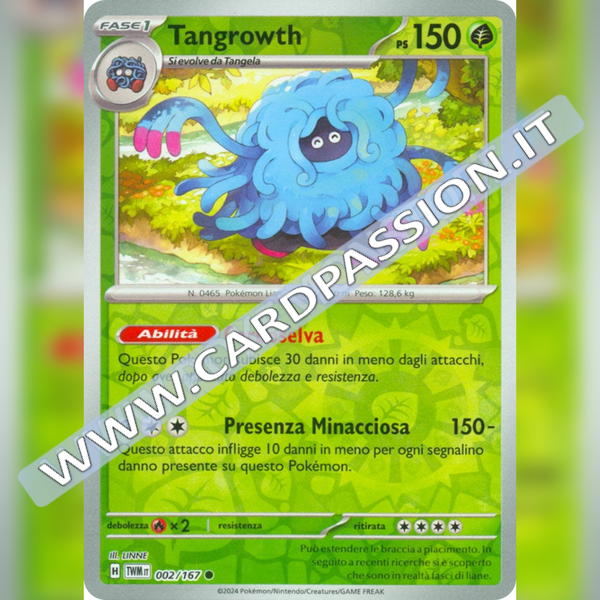 002/167 Tangrowth Reverse | Crepuscolo Mascherato