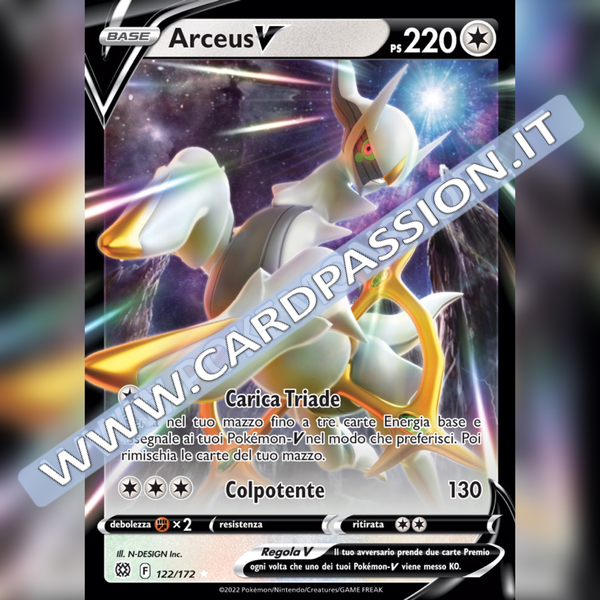 122/172 Arceus V | Astri Lucenti - Card Passion