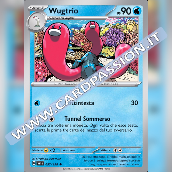 057/198 Wugtrio | Scarlatto e Violetto