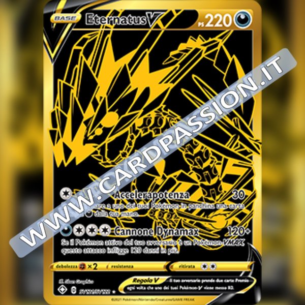 SV121/SV122 Eternatus V Black Gold | Destino Splendente - Card Passion
