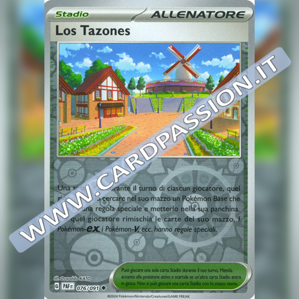 076/091 Los Tazones Reverse | Destino di Paldea