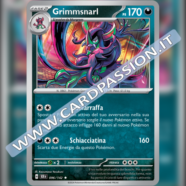 096/142 Grimmsnarl Holo | Corona Astrale