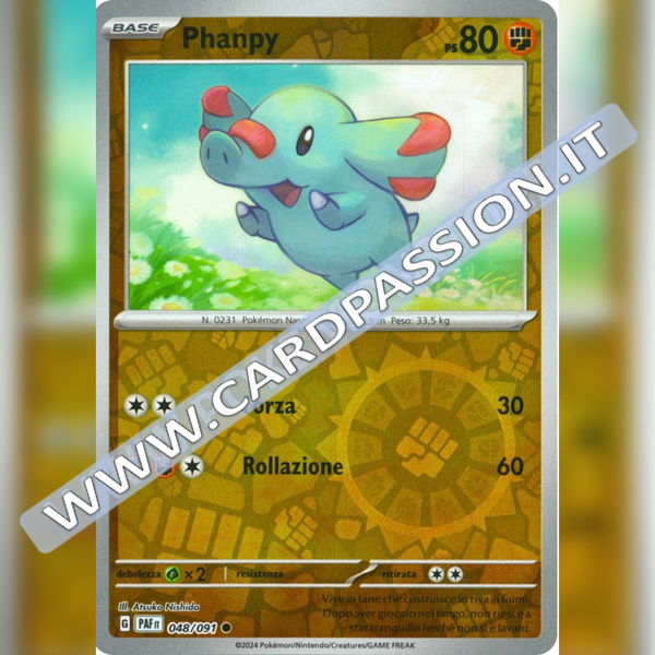 048/091 Phanpy Reverse | Destino di Paldea