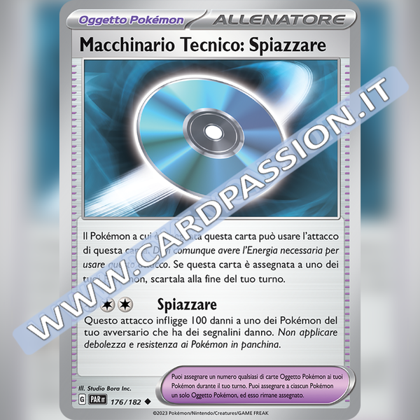 176/182 Macchinario Tecnico Spiazzare | Paradosso Temporale