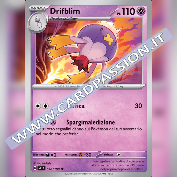 090/198 Drifblim | Scarlatto e Violetto