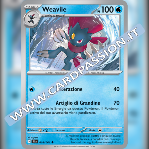 014/064 Weavile | Segreto Fiabesco