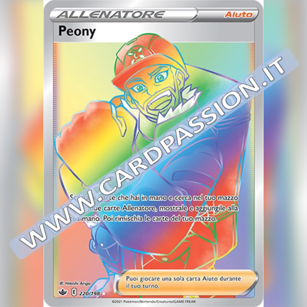 220/198 Peony Hyper | Regno Glaciale - Card Passion