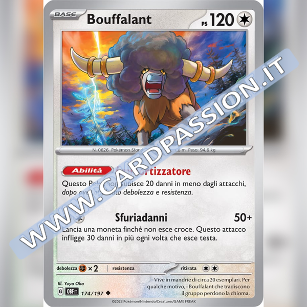 174/197 Bouffalant | Ossidiana Infuocata