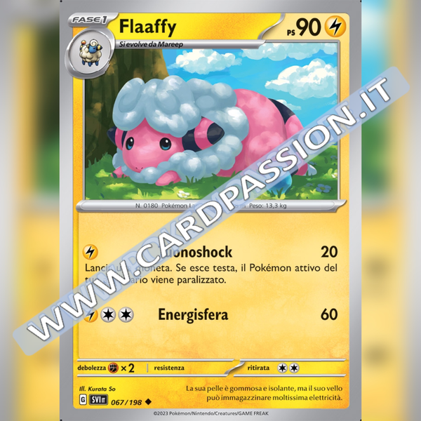 067/198 Flaffy | Scarlatto e Violetto
