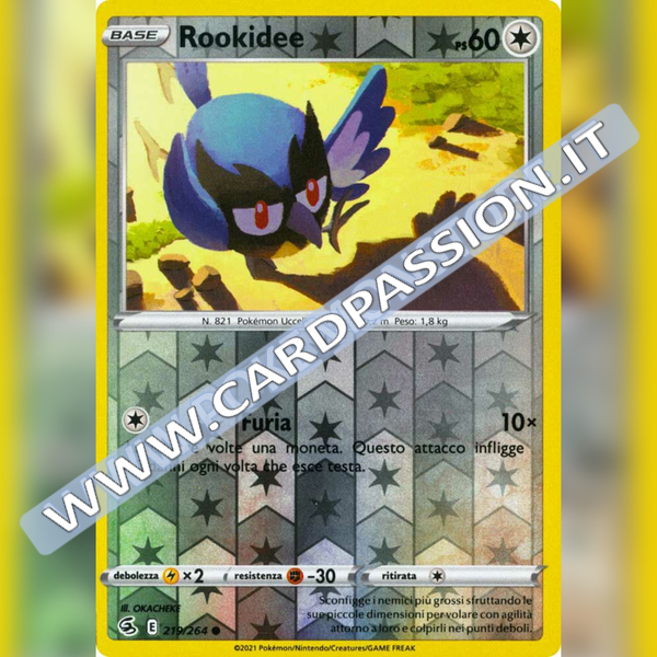 219/264 Rookiedee Reverse | Colpo Fusione - Card Passion
