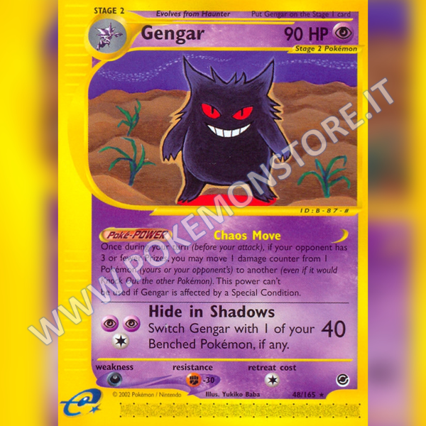 048/165 Gengar Rare | Expedition Base Set (ENG) - Card Passion