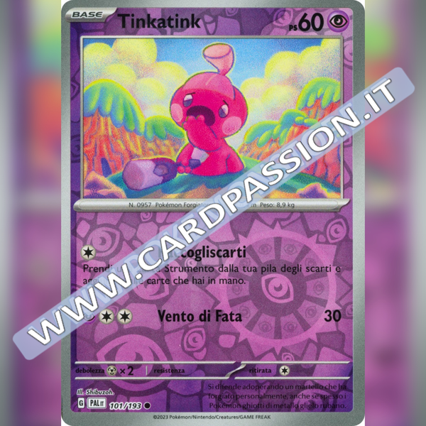 101/193 Tinkatink Reverse | Evoluzioni a Paldea