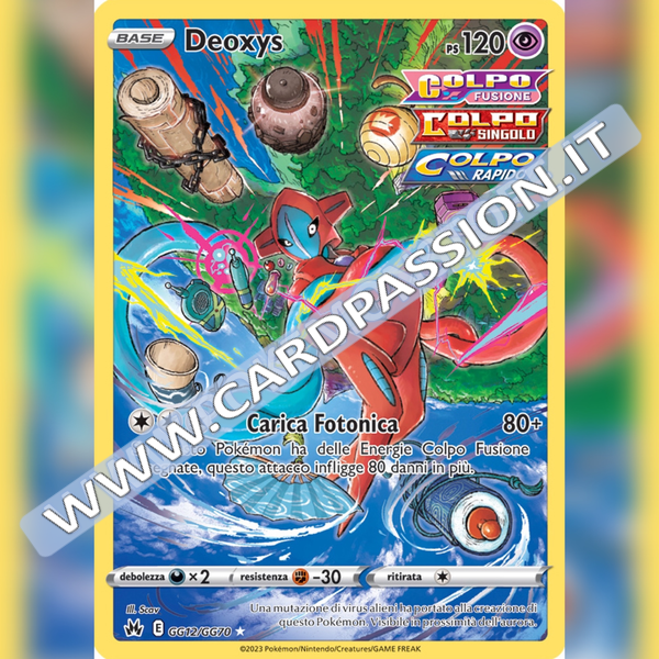 GG12/GG70 Deoxys Galleria di Galar | Zenit Regale