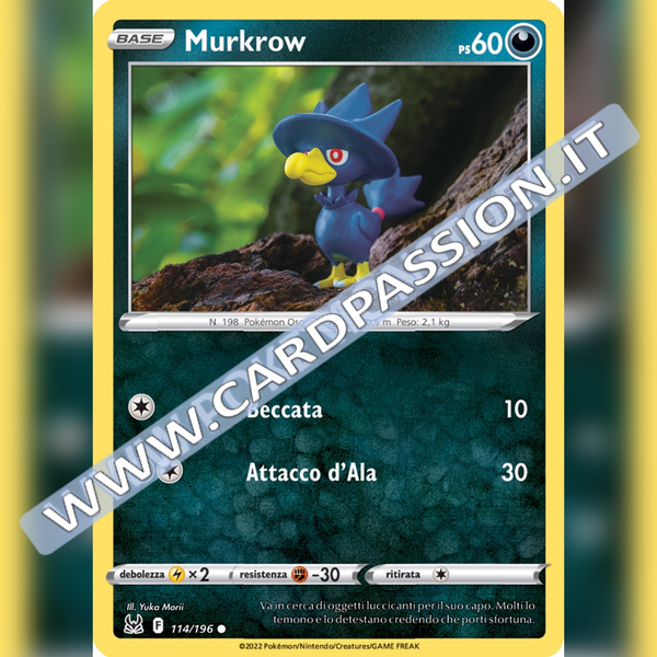 114/196 Murkrow | Origine Perduta - Card Passion