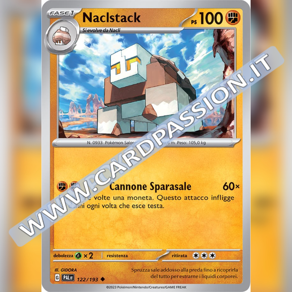 122/193 Naclstack | Evoluzioni a Paldea
