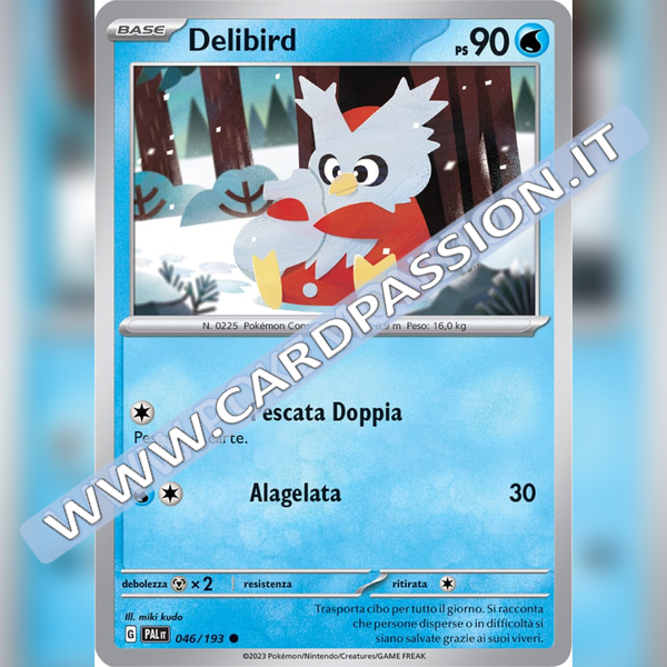 046/193 Delibird | Evoluzioni a Paldea