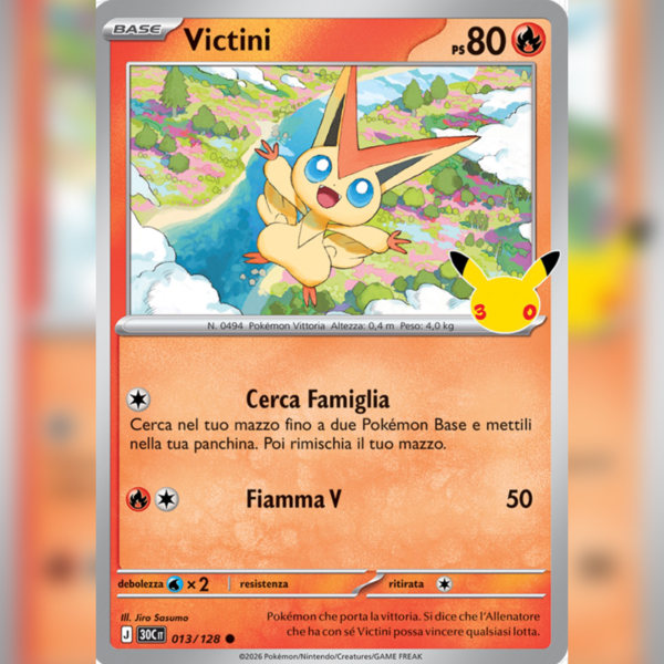 013/128 Victini Holo | 30esimo Anniversario