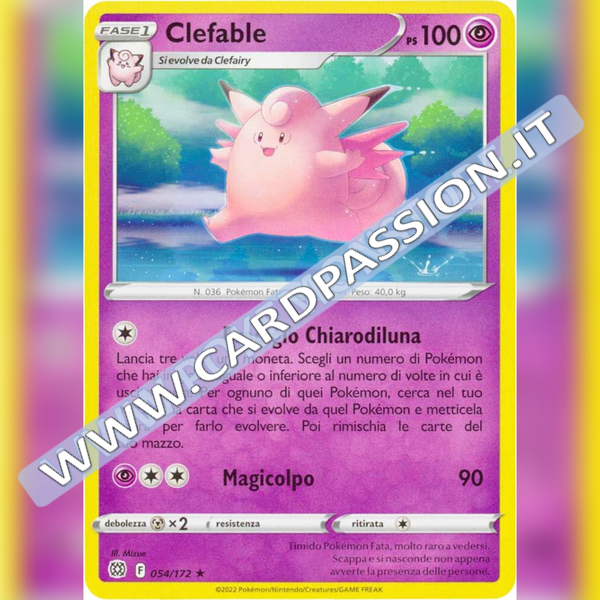 054/172 Clefable | Astri Lucenti - Card Passion