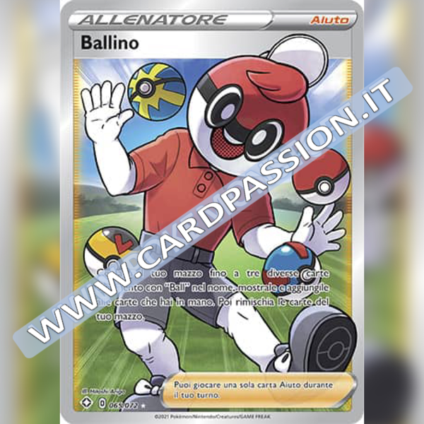 065/072 Ballino Full Art - Destino Splendente - Card Passion