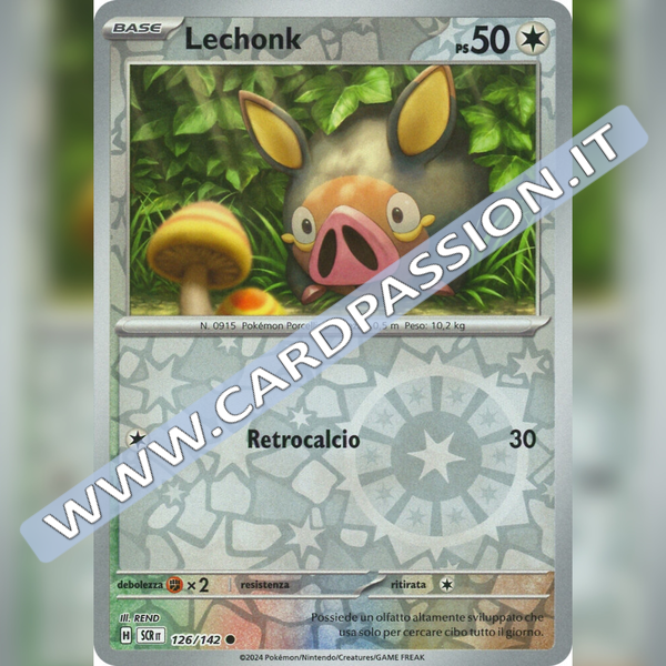 126/142 Lechonk Reverse | Corona Astrale