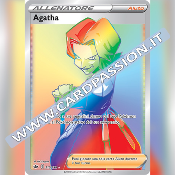 210/198 Agatha Hyper | Regno Glaciale - Card Passion