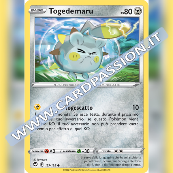 127/195 Togedemaru | Tempesta Argentata