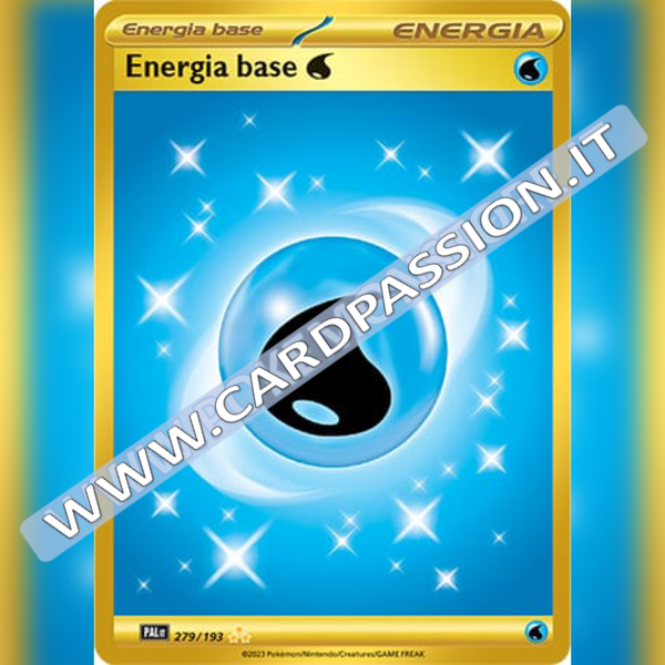 279/193 Energia Acqua Gold | Evoluzioni a Paldea