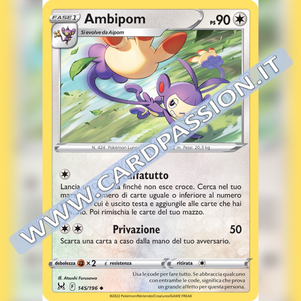 145/196 Ampibom | Origine Perduta - Card Passion