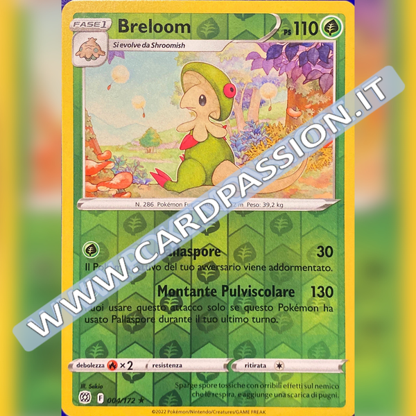 004/172 Breloom Reverse | Astri Lucenti - Card Passion