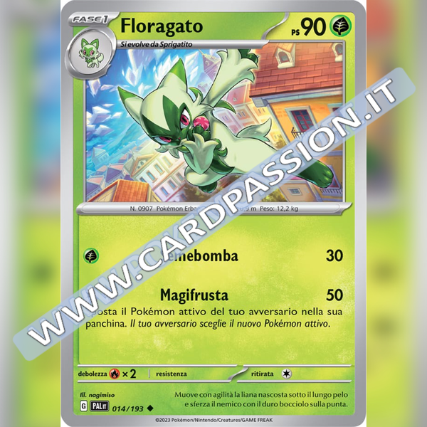 014/193 Floragato | Evoluzioni a Paldea