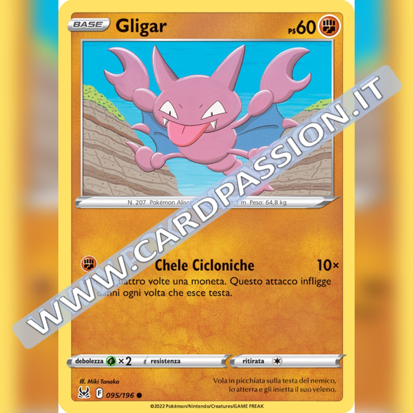 095/196 Gligar | Origine Perduta - Card Passion