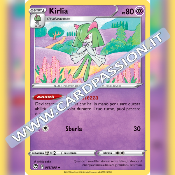 068/195 Kirlia | Tempesta Argentata