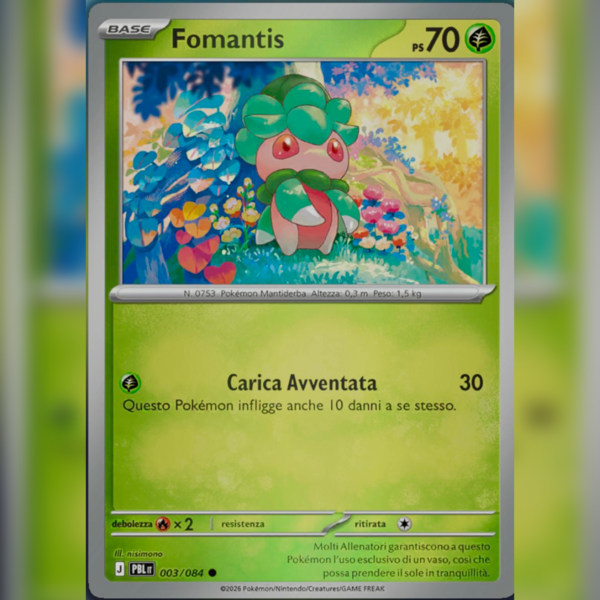003/084 Fomantis Reverse | Buio Pesto