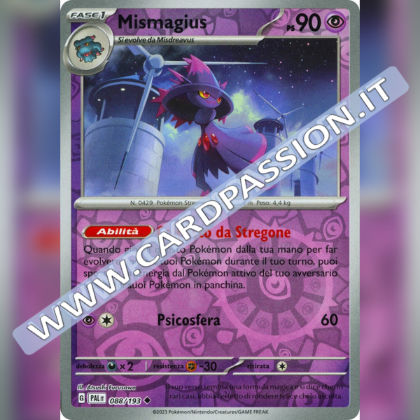 088/193 Mismagius Reverse | Evoluzioni a Paldea