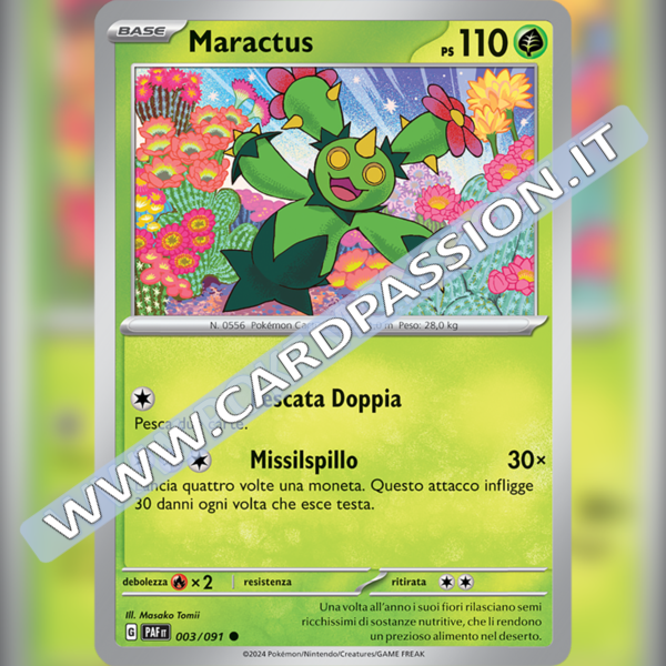 003/091 Maractus | Destino di Paldea