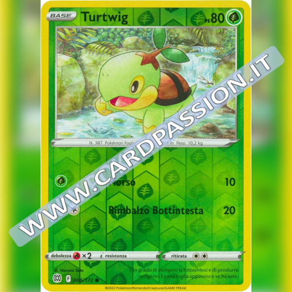 006/172 Turtwig Reverse | Astri Lucenti - Card Passion