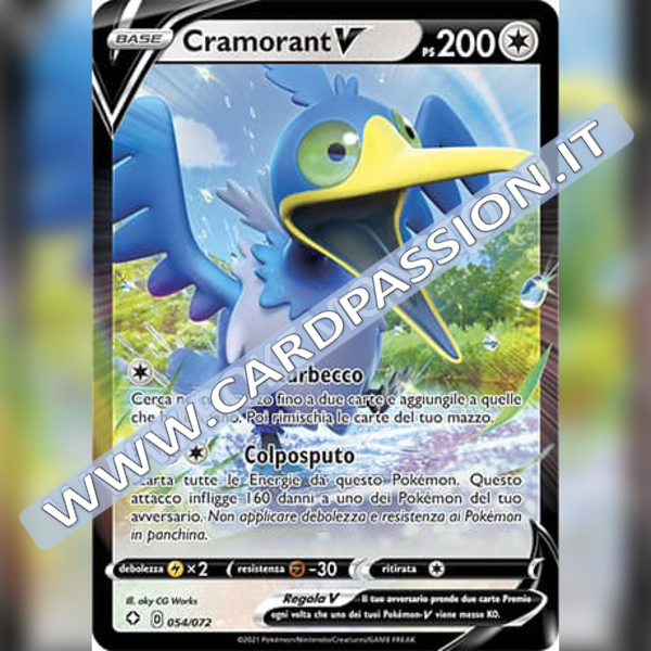 054/072 Cramorant V | Destino Splendente - Card Passion