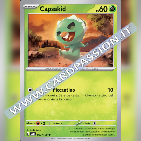 027/198 Capsakid | Scarlatto e Violetto