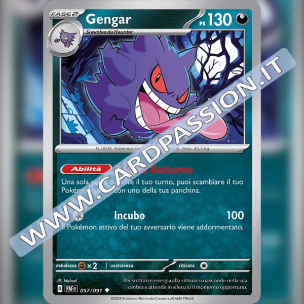 057/091 Gengar | Destino di Paldea