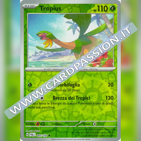 007/193 Tropius Reverse | Evoluzioni a Paldea