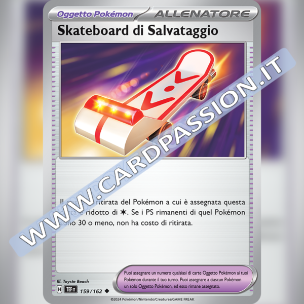 159/162 Skateboard di Salvataggio | Cronoforze