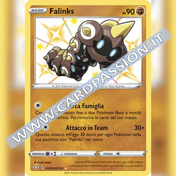SV074/SV122 Falinks Baby Shiny | Destino Splendente - Card Passion