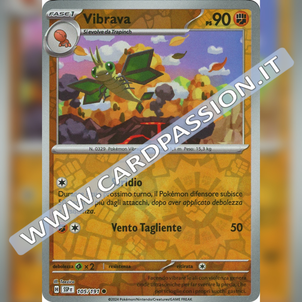 105/191 Vibrava Reverse | Scintille Folgoranti