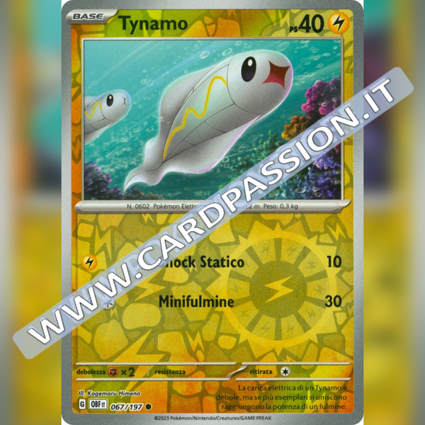 067/197 Tynamo Reverse | Ossidiana Infuocata