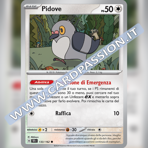 133/162 Pidove | Cronoforze