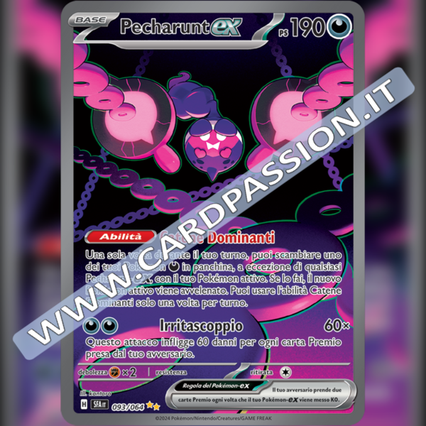 093/064 Pecharunt ex (Alternative Art) | Segreto Fiabesco