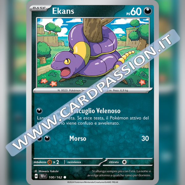 100/162 Ekans | Cronoforze
